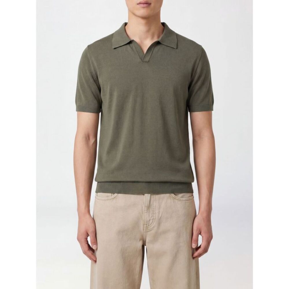 Roberto Collina Polo Shirt Men Green